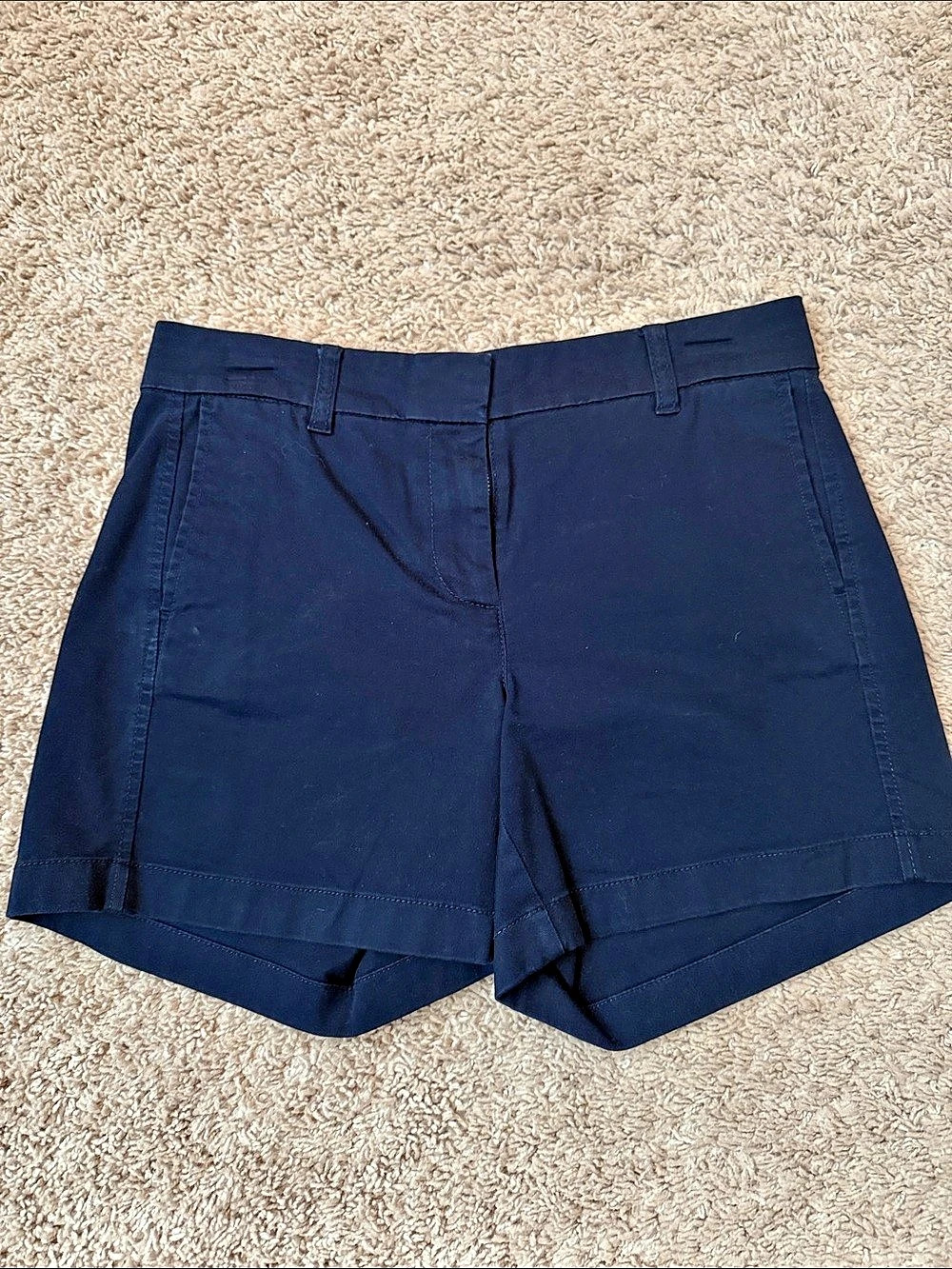 J.Crew Navy Broken-In Chino Short